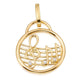 Music Note Charm