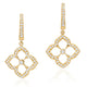 Lotus Pavé G Boutique Earrings