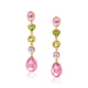 Pastel Color One of A Kind Earrings